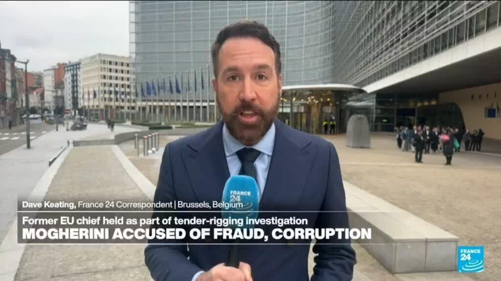 Video thumbnail for Former EU chief Mogherini accused of fraud, corruption