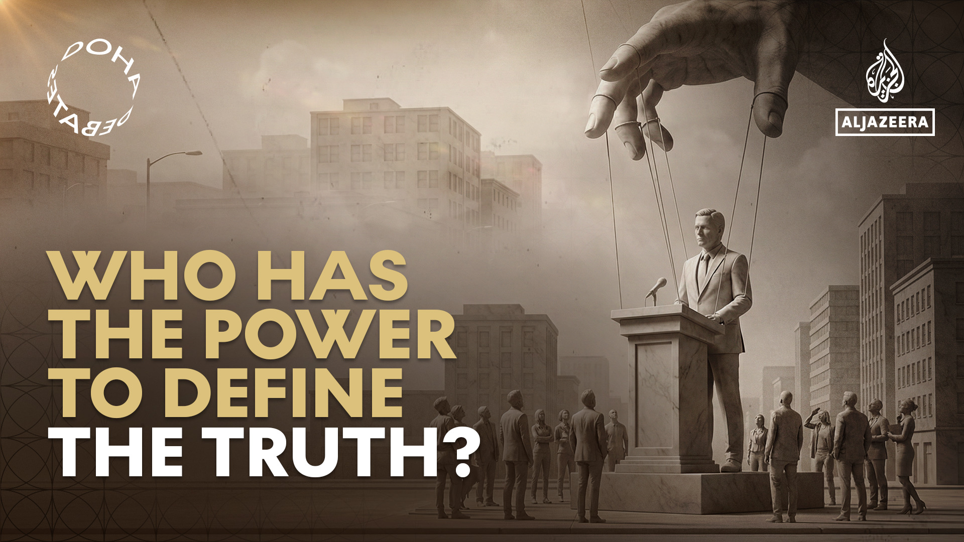 Video thumbnail for Who decides what’s true in the digital age? #DohaDebates