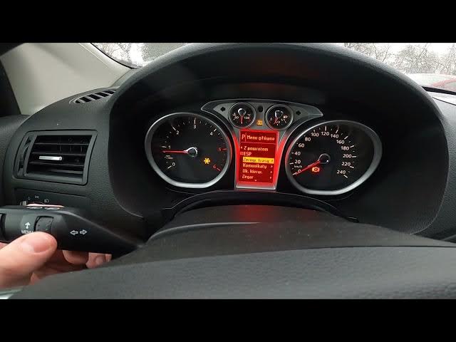 Video thumbnail for How to Navigate Through the Speedometer Display in Ford Kuga I ( 2008 – 2012 )
