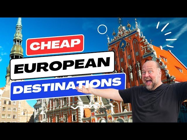 Video thumbnail for The BEST CHEAP European Destinations
