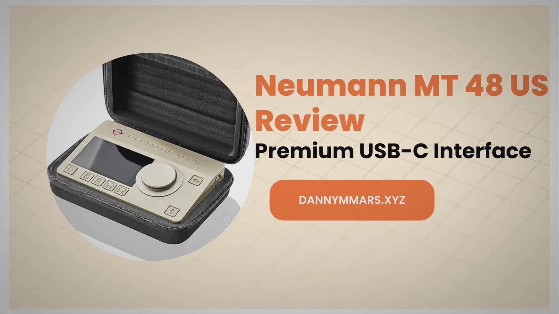 'Video thumbnail for Neumann MT 48 US Review: Premium USB-C Audio Interface'