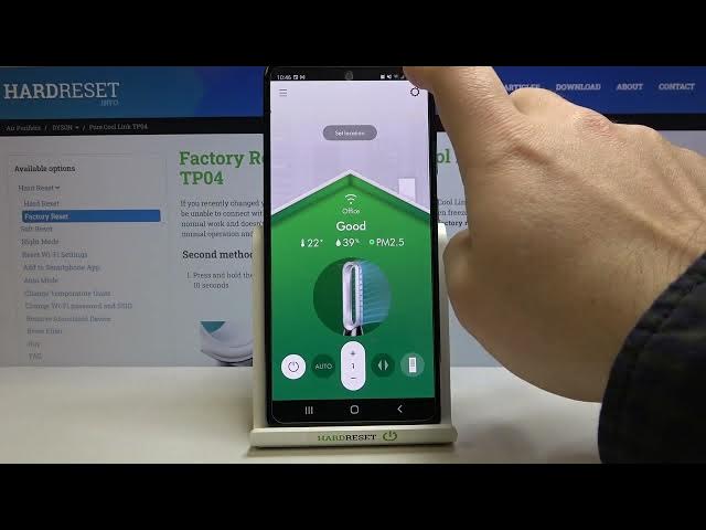 Video thumbnail for How to Reset Dyson Hot and Cold Air Purifier through App - Reset Dyson Air Purifier Settings
