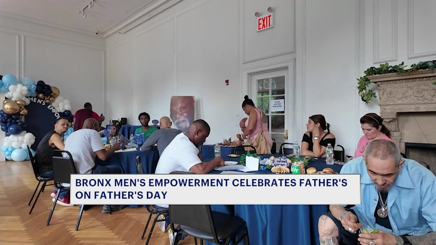 Video thumbnail for Bronx men's empowerment event celebrates fathers and community leaders on Father's Day