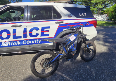 Video thumbnail for Suffolk police seize several e-dirt bikes as part of enforcement efforts