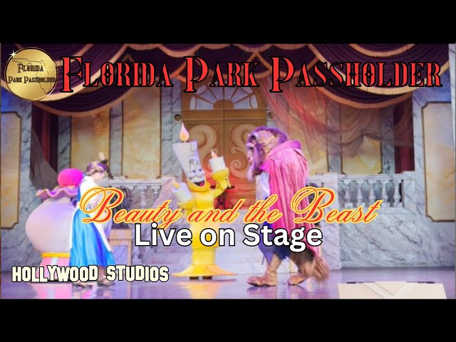 Video thumbnail for 🔴Beauty and The Beast Live on Stage 2023 - Hollywood Studios - Disney World
