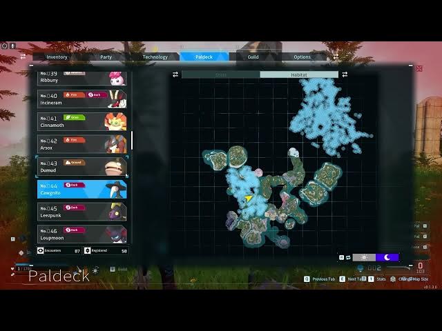 Video thumbnail for Where To Find Cawgnito In Palworld