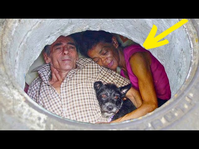 Video thumbnail for Couple That Has Lived In A Sewer For 22 Years Shows What It Looks Like On The Inside