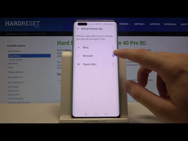 Video thumbnail for How to Change Default Apps in HUAWEI Mate 40 Pro - Manage Default Apps