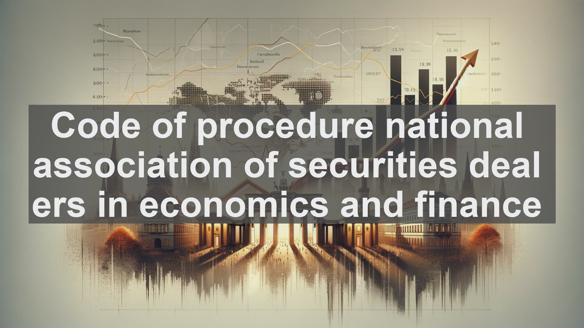 'Video thumbnail for Code of procedure national association of securities deal ers in economics and finance'