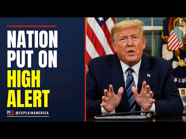 Video thumbnail for 'STATE OF EMERGENCY' - Trump Puts Washington On High Alert
