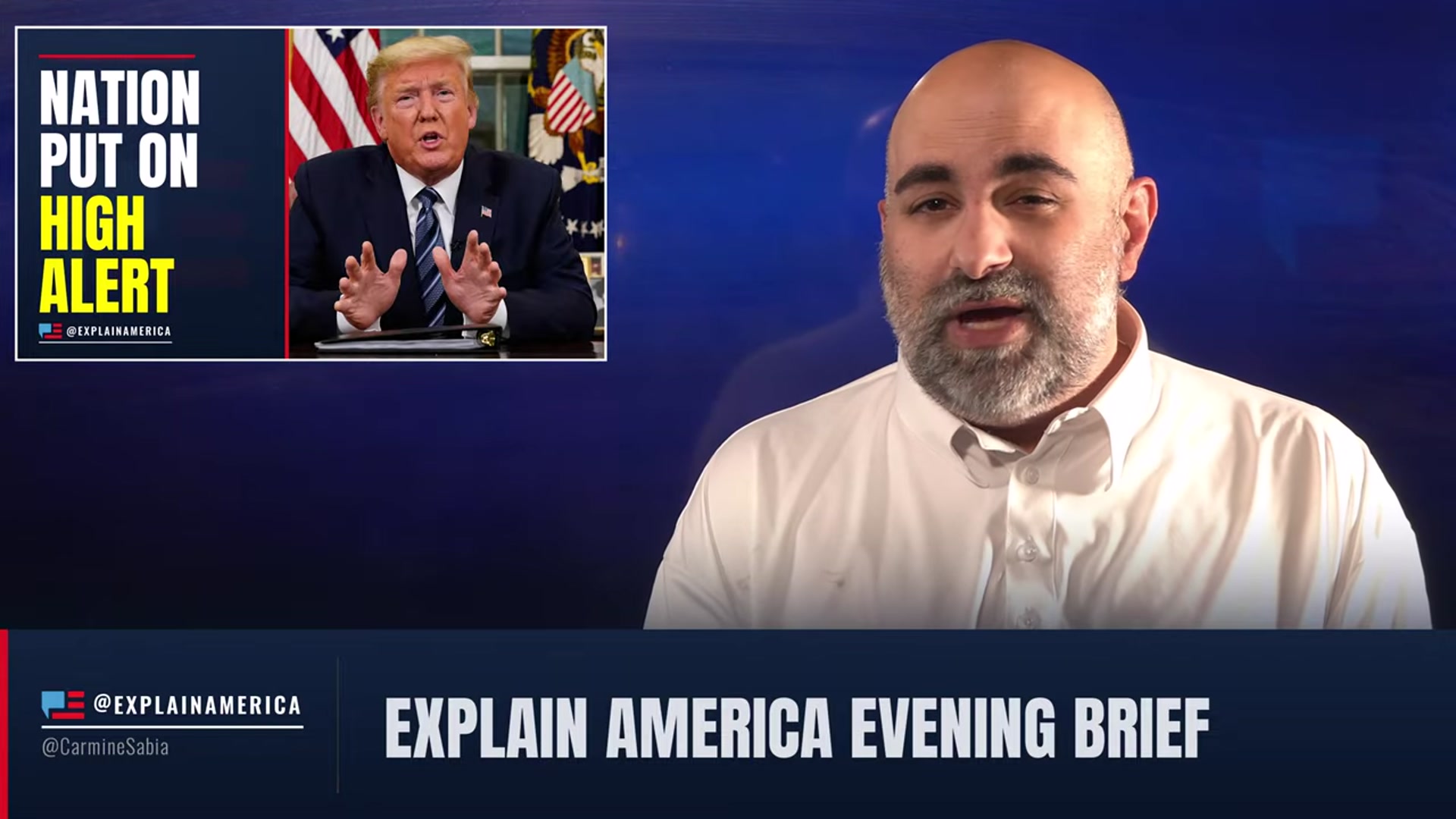 Video thumbnail for 'STATE OF EMERGENCY' - Trump Puts Washington On High Alert