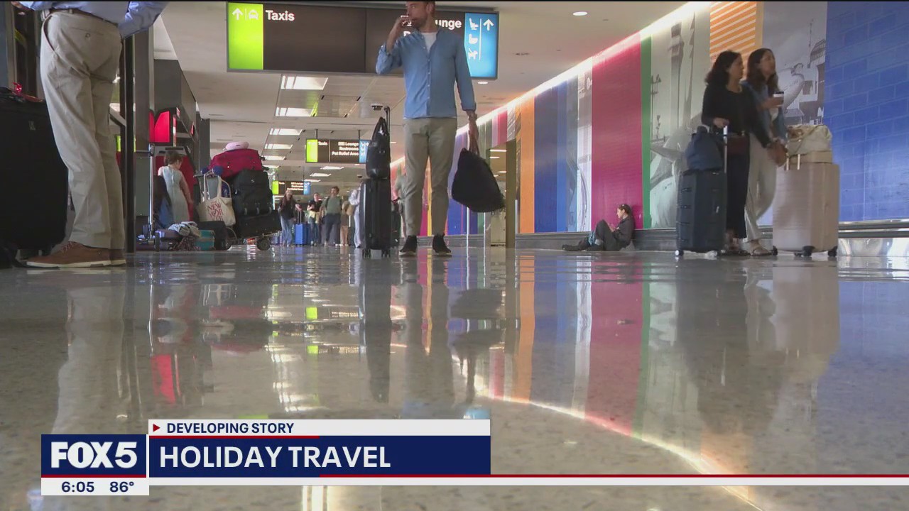 Video thumbnail for Holiday weekend travel home