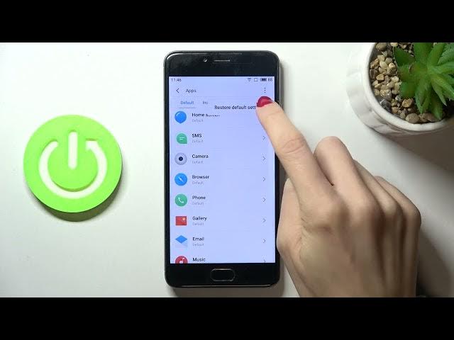Video thumbnail for How to Reset App Preferences on Meizu M5s - Restore Default App Setup