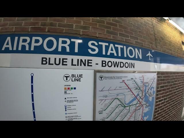 'Video thumbnail for A Look At a Blue Line Train Station in East Boston, Massachusetts'