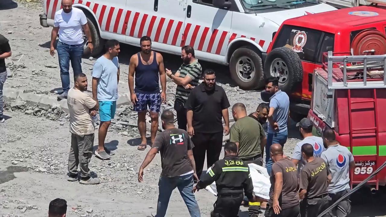 Video thumbnail for Lebanon: Death toll from Israeli strikes on southern Lebanon rises to 11 (2).