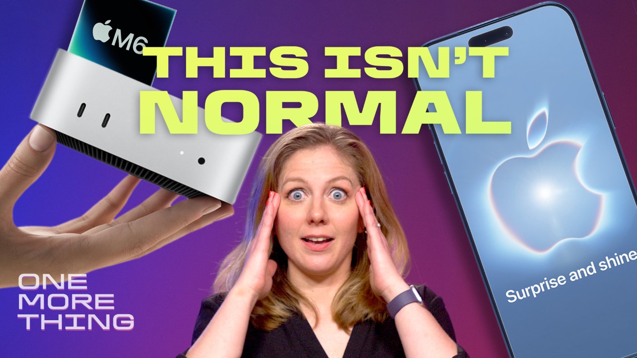 Video thumbnail for Apple Couldn’t Wait on New Macs