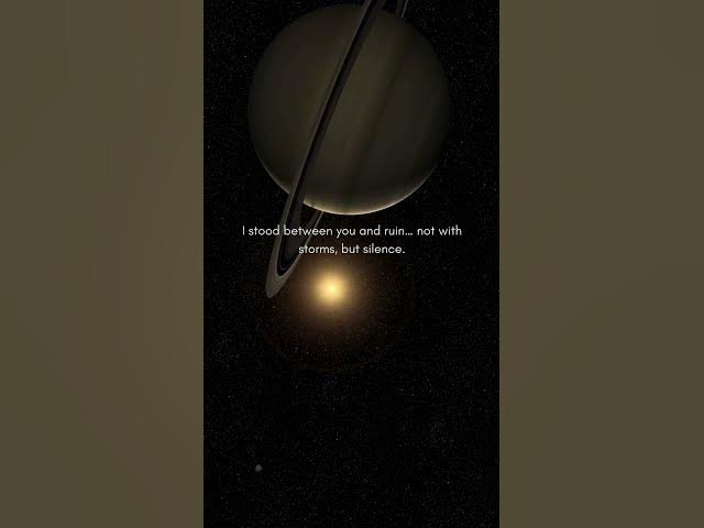 Video thumbnail for “Silent Celestial Shield” #saturn #space #astronomy #fyp #reels #viral #planet