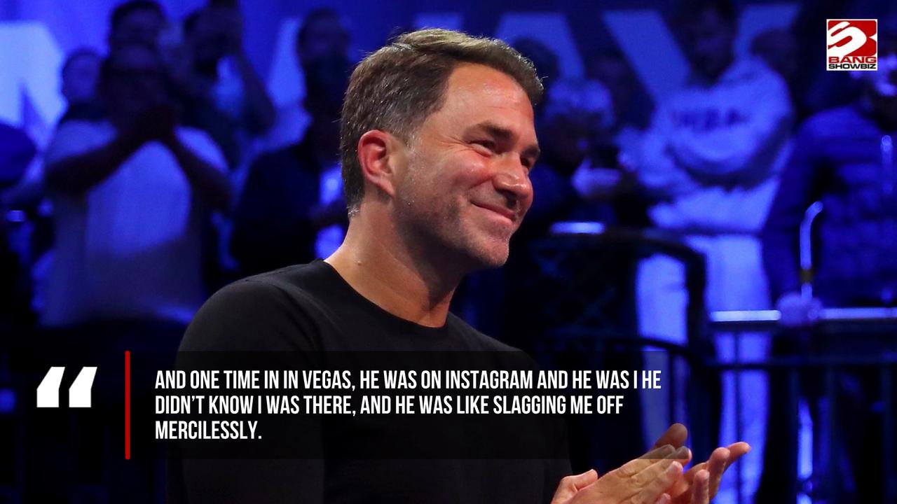 Video thumbnail for Eddie Hearn reveals his bizarre ‘cuppa’ chat with Tyson Fury