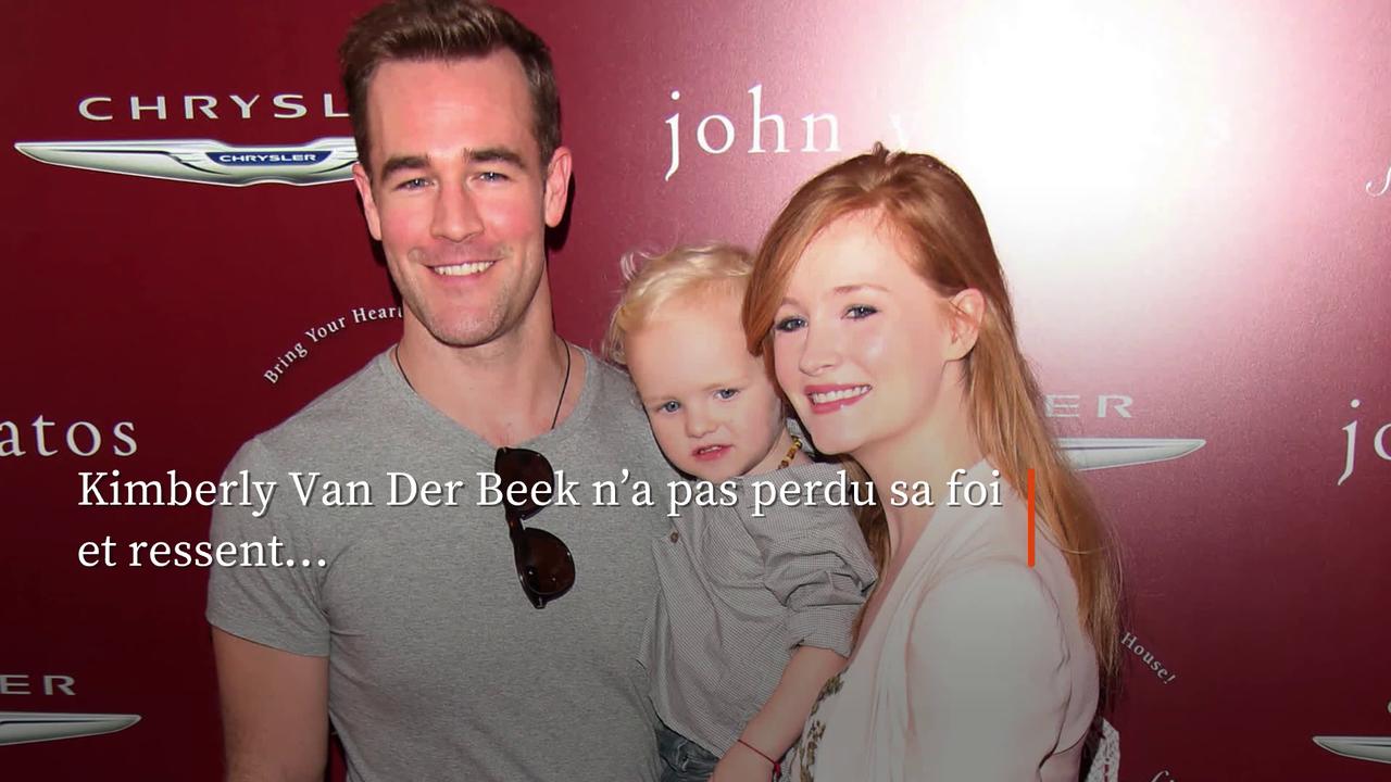 Video thumbnail for Trois mois après la mort de James Van Der Beek, sa veuve se dit confrontée à «la réalité».