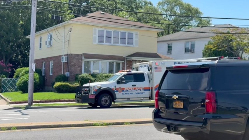 Video thumbnail for Suspected WWII grenade found during Bethpage basement cleanup