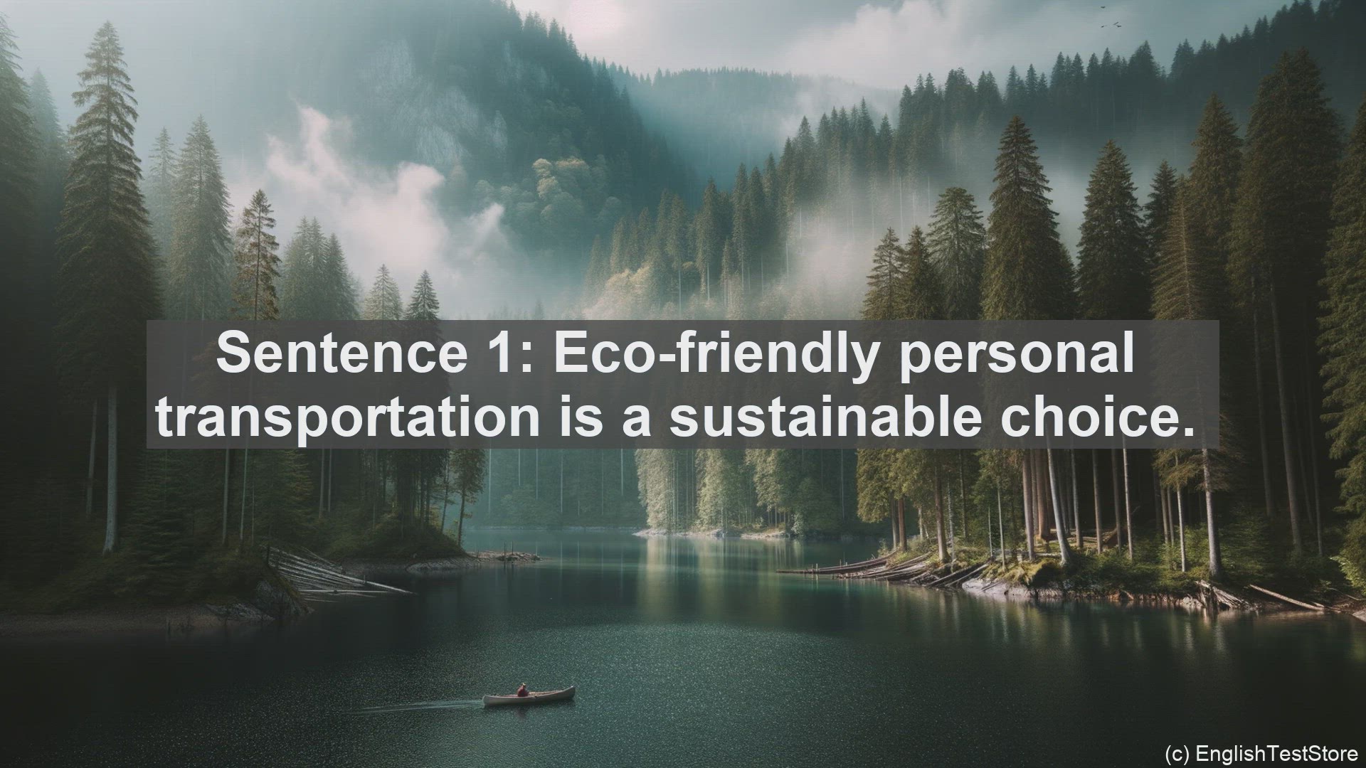 'Video thumbnail for Top 10 Sentences for Understanding EcoFriendly Personal Transportation'