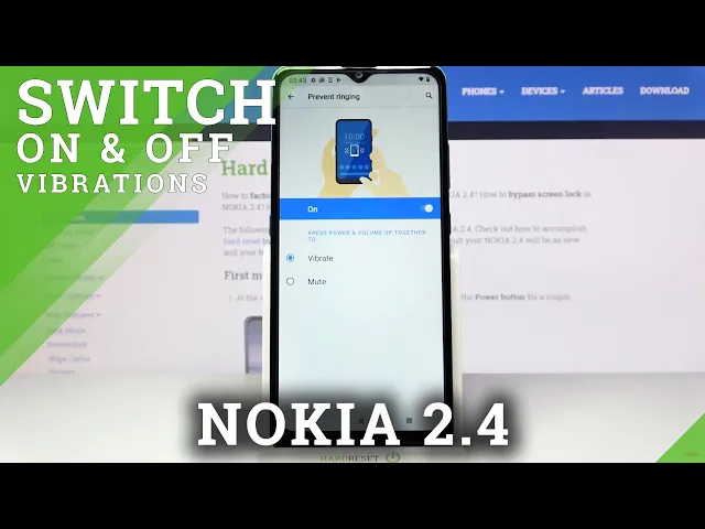 Video thumbnail for How to Change Vibration Settings and Vibration Permissions  in NOKIA 2.4?