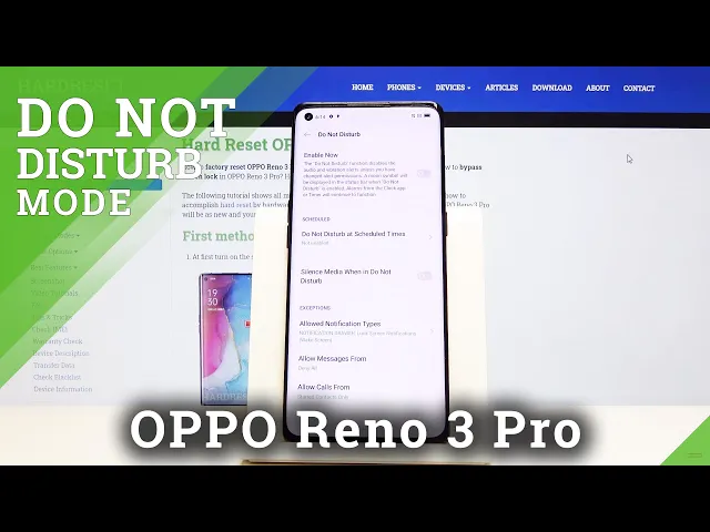 Video thumbnail for How to Activate Do Not Disturb Mode in OPPO Reno 3 Pro – DND Mode