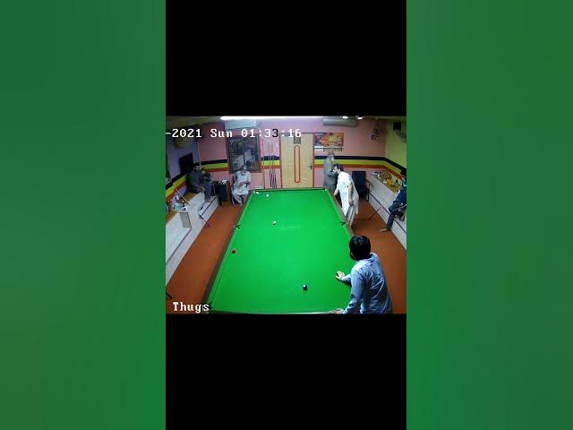 Video thumbnail for #lifeisbutadream #snooker spin short in hand #whowillbemylifepartnerta