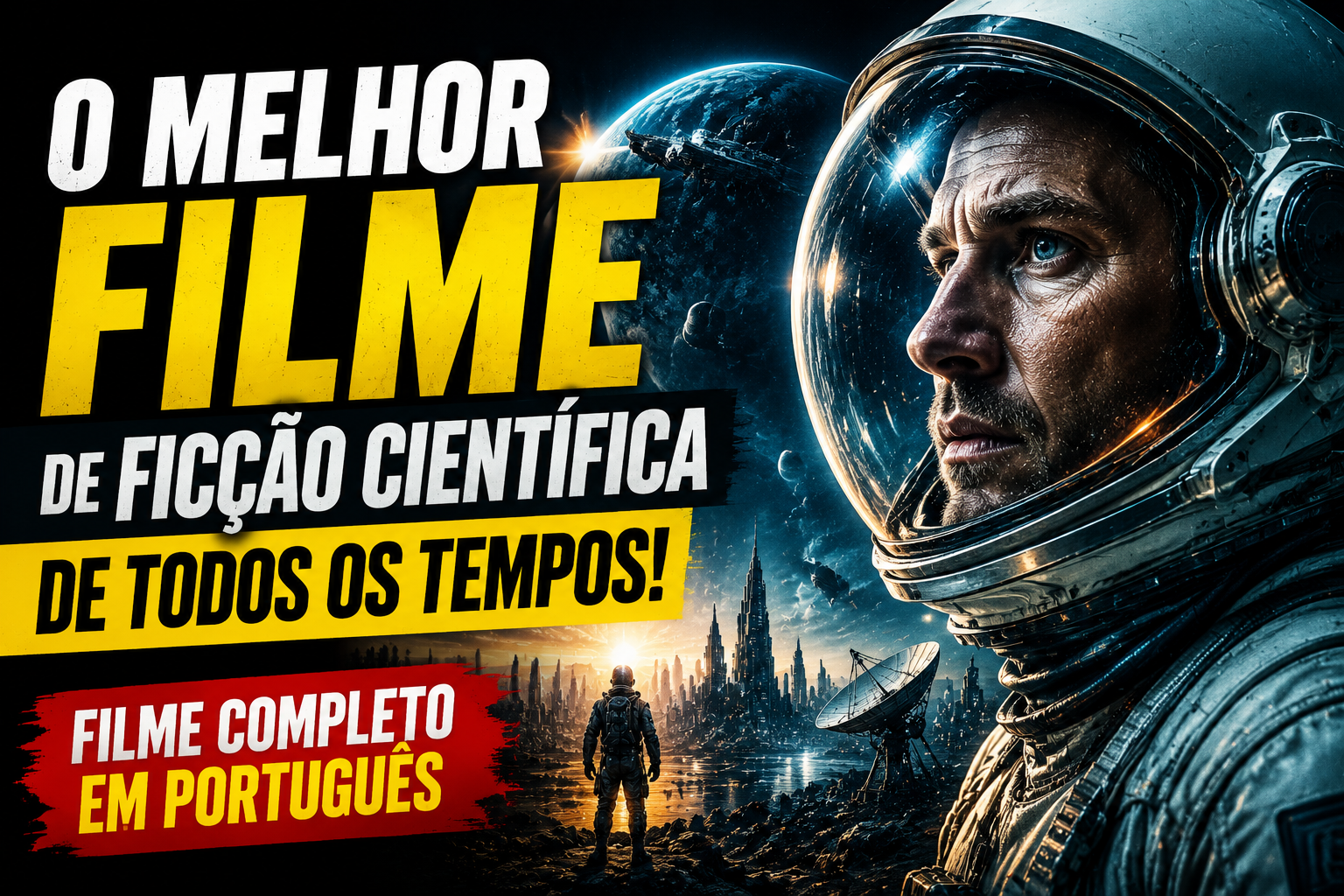 Video thumbnail for O melhor filme de ficção científica de todos os tempos!   Filme Completo em Português