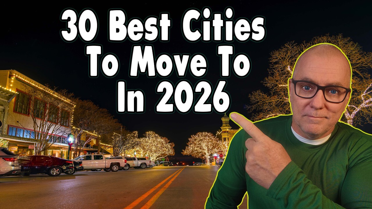 Video thumbnail for The 30 most popular cities for relocation in America for 2025