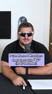 Video thumbnail for HOW MANY 'G' WRESTLERS CAN YOU NAME?