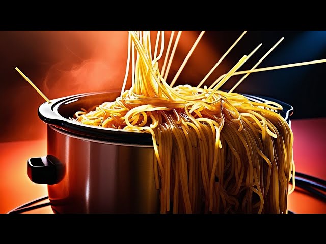 'Video thumbnail for The Easiest Crock Pot Spaghetti Recipe for Busy Days'