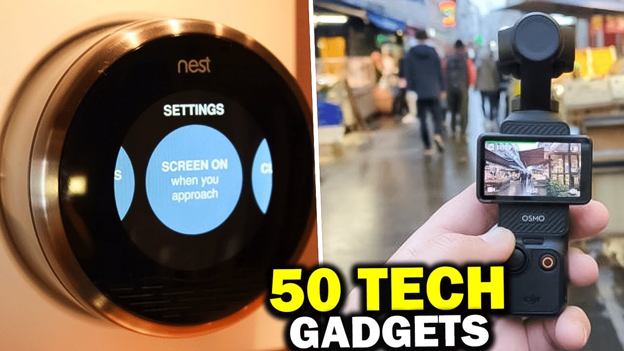 Video thumbnail for 50 Hot Tech Gadgets You Need NOW!