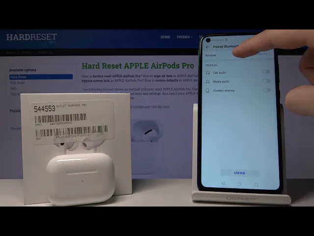 Video thumbnail for How to Change Name of AirPods Pro connected to Android Phone