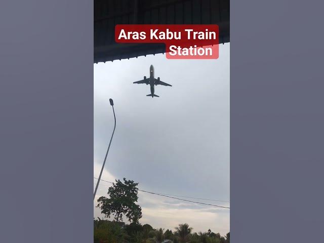 Video thumbnail for Aras Kabu Train Station is not an airport. #kai #kaisumatera #keretaapiindonesia