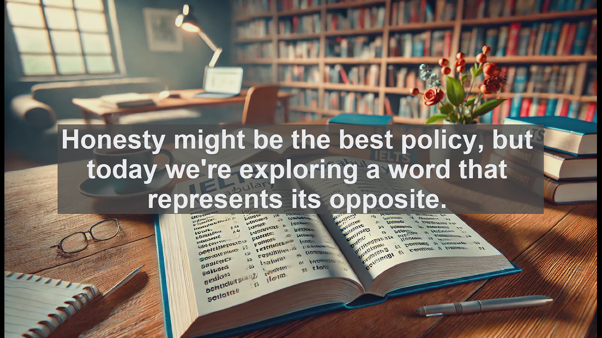 'Video thumbnail for 5000 Must Know IELTS 8.0 Vocabulary - IELTS Vocabulary: Understanding the Word 'Lying''