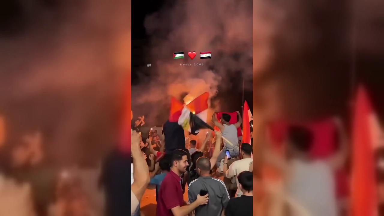 Video thumbnail for Egypt’s World Cup Success Sparks Gaza Joy.