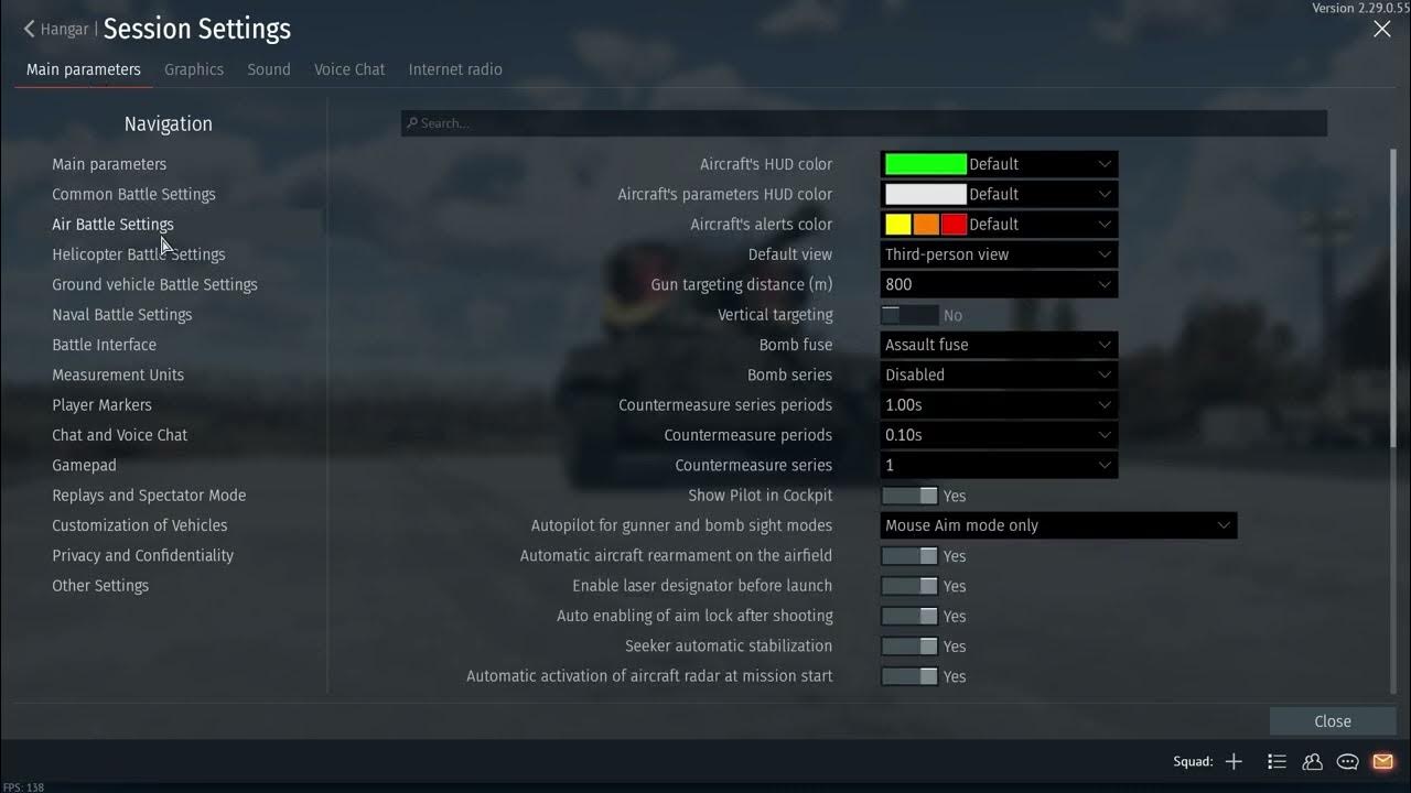 Video thumbnail for How To Change Crosshair Color For Aircraft In War Thunder