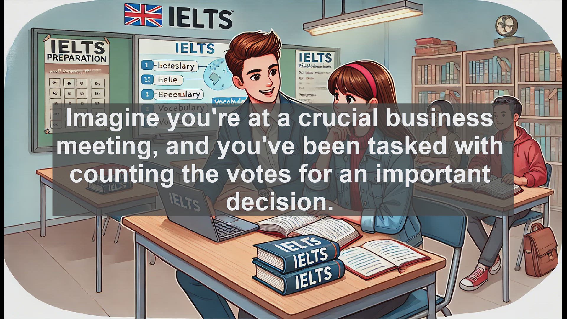 'Video thumbnail for 5000 Must Know IELTS 8.0 Vocabulary - IELTS Vocabulary: Understanding 'Miscount' in Business and Beyond'