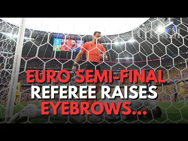 Video thumbnail for Euro 2024: England handed referee who clashed with Jude Bellingham for Euro semi final