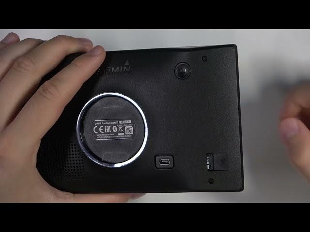 Video thumbnail for How to Insert SD Card into the GARMIN DriveSmart 55 - How to Install Memory Card in Garmin Navi