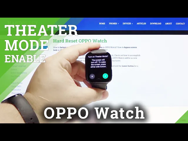 Video thumbnail for How to Enter Theater Mode in OPPO Watch - OPPO Full Muting