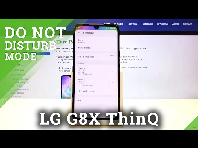 Video thumbnail for How to Activate DND Mode in LG G8X ThinQ – Silent Preferences