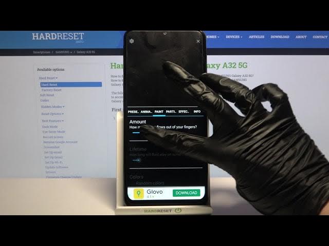 Video thumbnail for How to Set Animated Magic Fluids as Wallpaper on SAMSUNG Galaxy A32 – Live Wallpaper