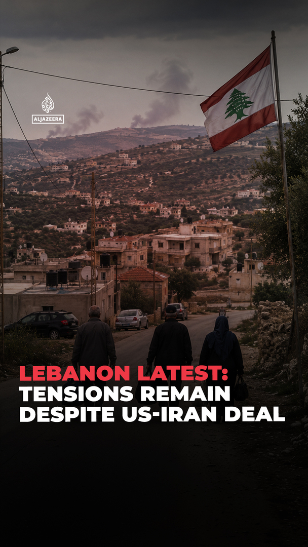Video thumbnail for Lebanon Latest: Tensions remain despite US-Iran deal