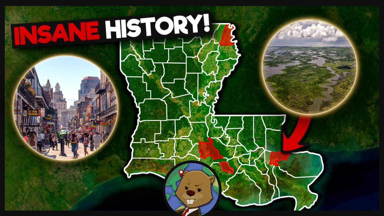 Video thumbnail for Why Louisiana Has America's Weirdest County System