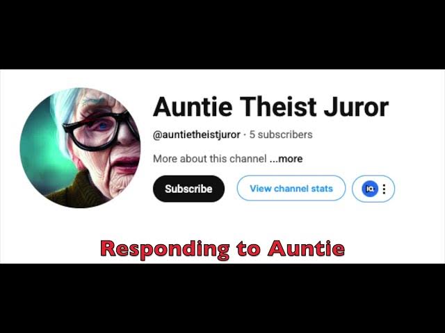 Video thumbnail for My reply to Auntie 24 09 2025