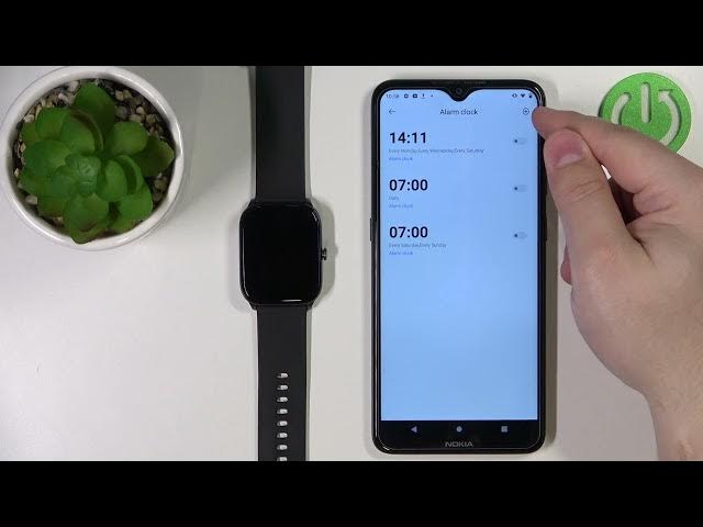 Video thumbnail for How to Set Alarm on HAYLOU GST - Alarm Clock Settings
