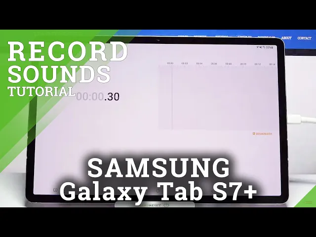 Video thumbnail for How to Record Sounds in Samsung Galaxy Tab S7+?