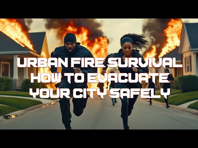 Video thumbnail for 6 Step Strategy to Escape a City on FIRE! #survivaltips #survival